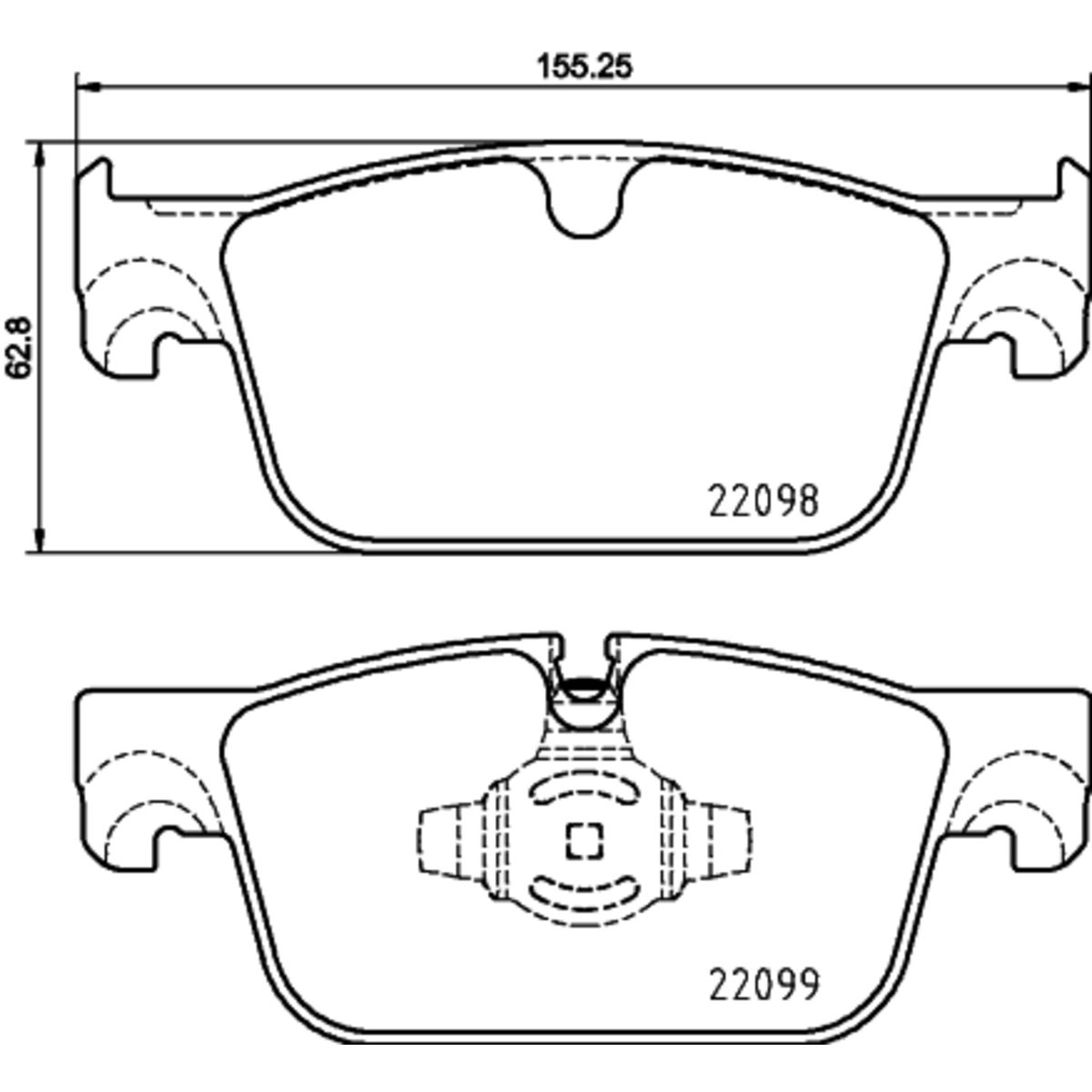 Jarrupalat, levyjarru BREMBO P 86 028