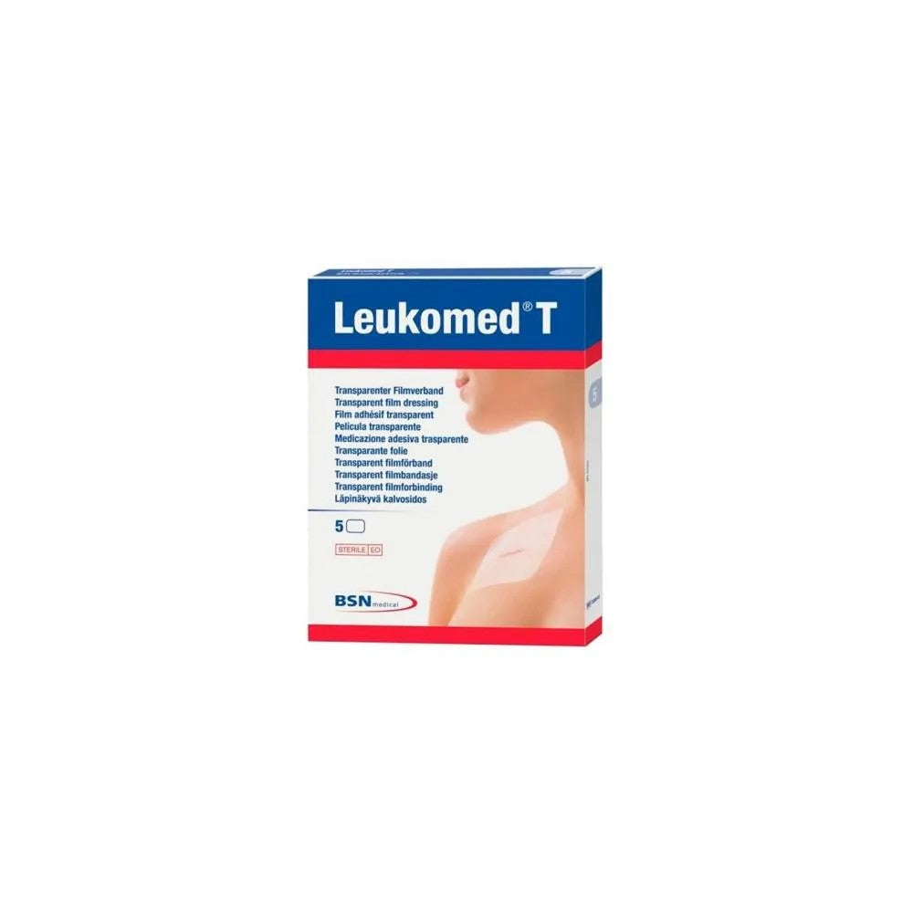 Leukomed T Läpinäkyvä sidos 10x25 cm 5 kpl BSN Medical