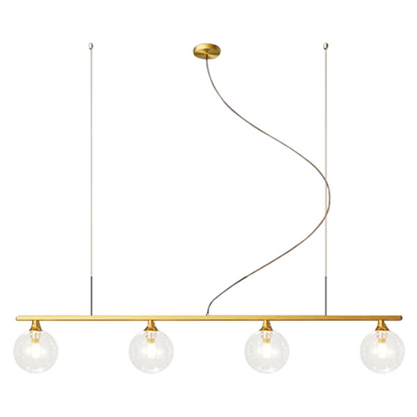 TOOLIGHT riippuva kattovalaisin APP675-4CP kulta, 80x9x108cm