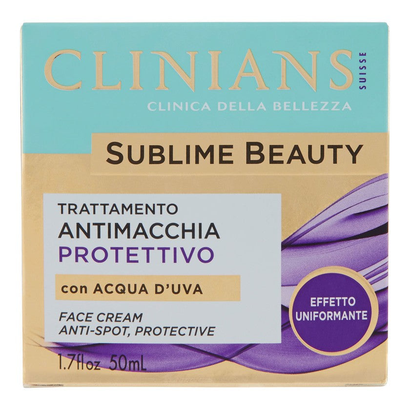 Clinians Tahroilta suojaava hoito kasvipohjaisella vedellä Duva Spf10 50 ml