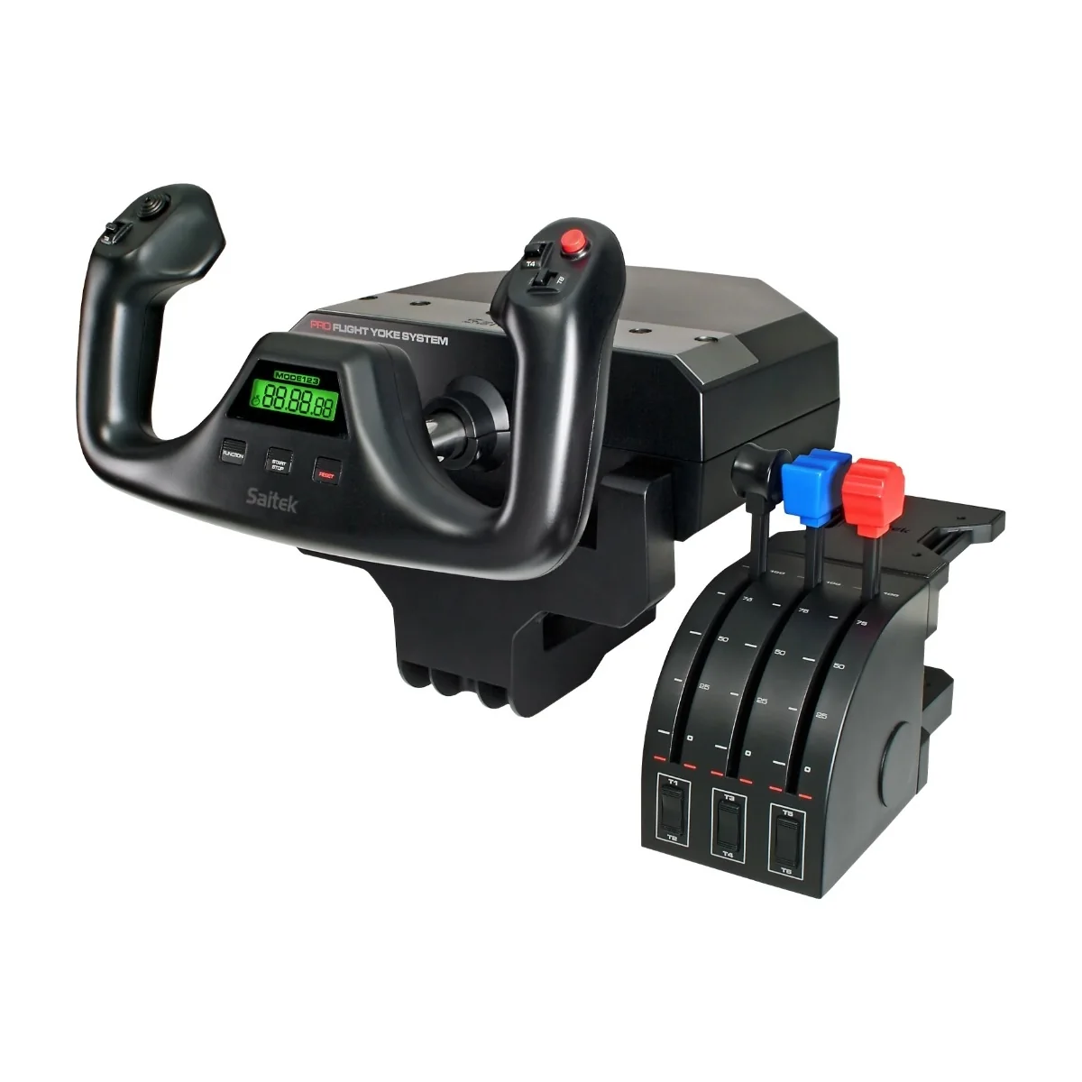 Logitech G Saitek Pro Flight Yoke System tietokoneelle - Wired Controller - PC