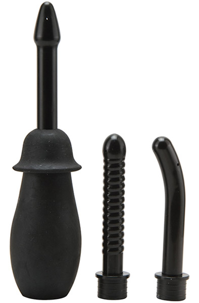 Seven Creations Anal Douche Kit Black Anaalisuihku