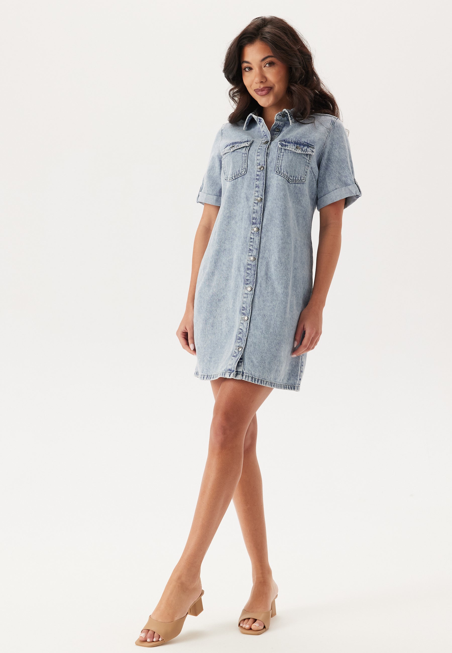 VERO MODA Puseromekko 'Jennie' vaaleansininen