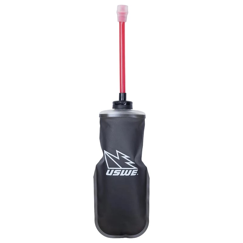 USWE Softflask with Straw, Rocket Black - 0,5 L