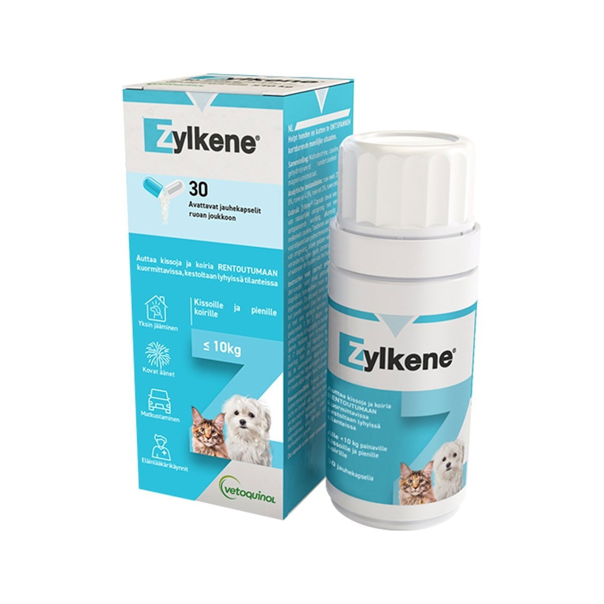Zylkene 75 mg täydennysrehu 30 kaps