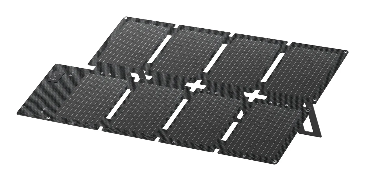 Anker SOLIX PS60 kannettava aurinkopaneeli, 60 W, IP68, Musta