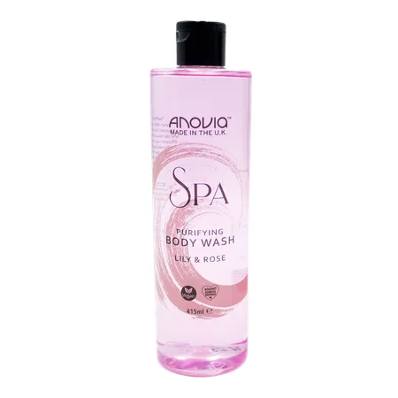 Anovia Purifying Spa Lily & Rose Body Wash - 415 ml