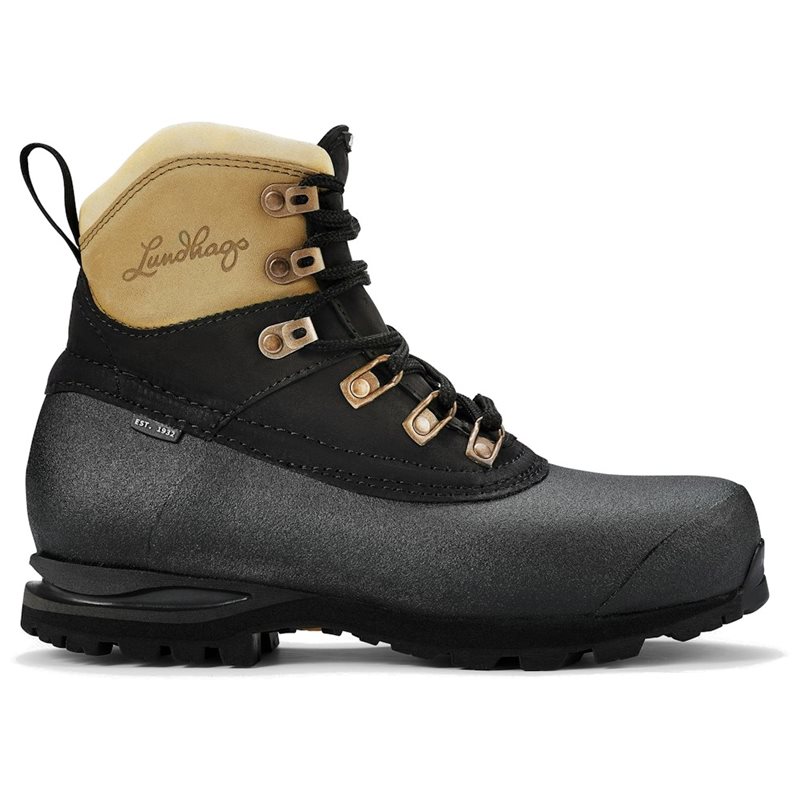 Lundhags Padje Light Trekking Boot Mid W Black/Olive - 37