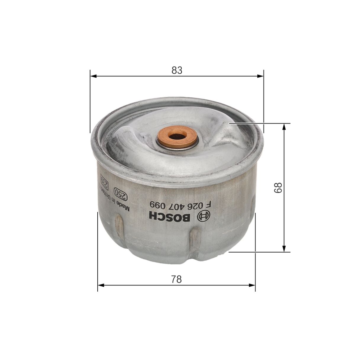 Öljynsuodatin BOSCH F 026 407 099
