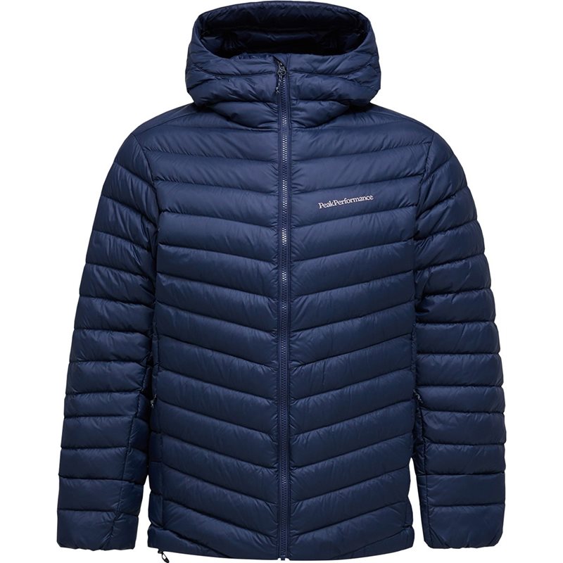 Peak Performance M Frost Down Hood Jacket Blue Shadow - M