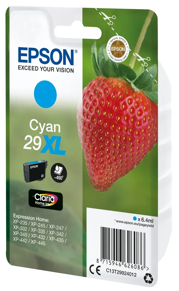 Epson Claria Home 29 XL mustekasetti (syaani)