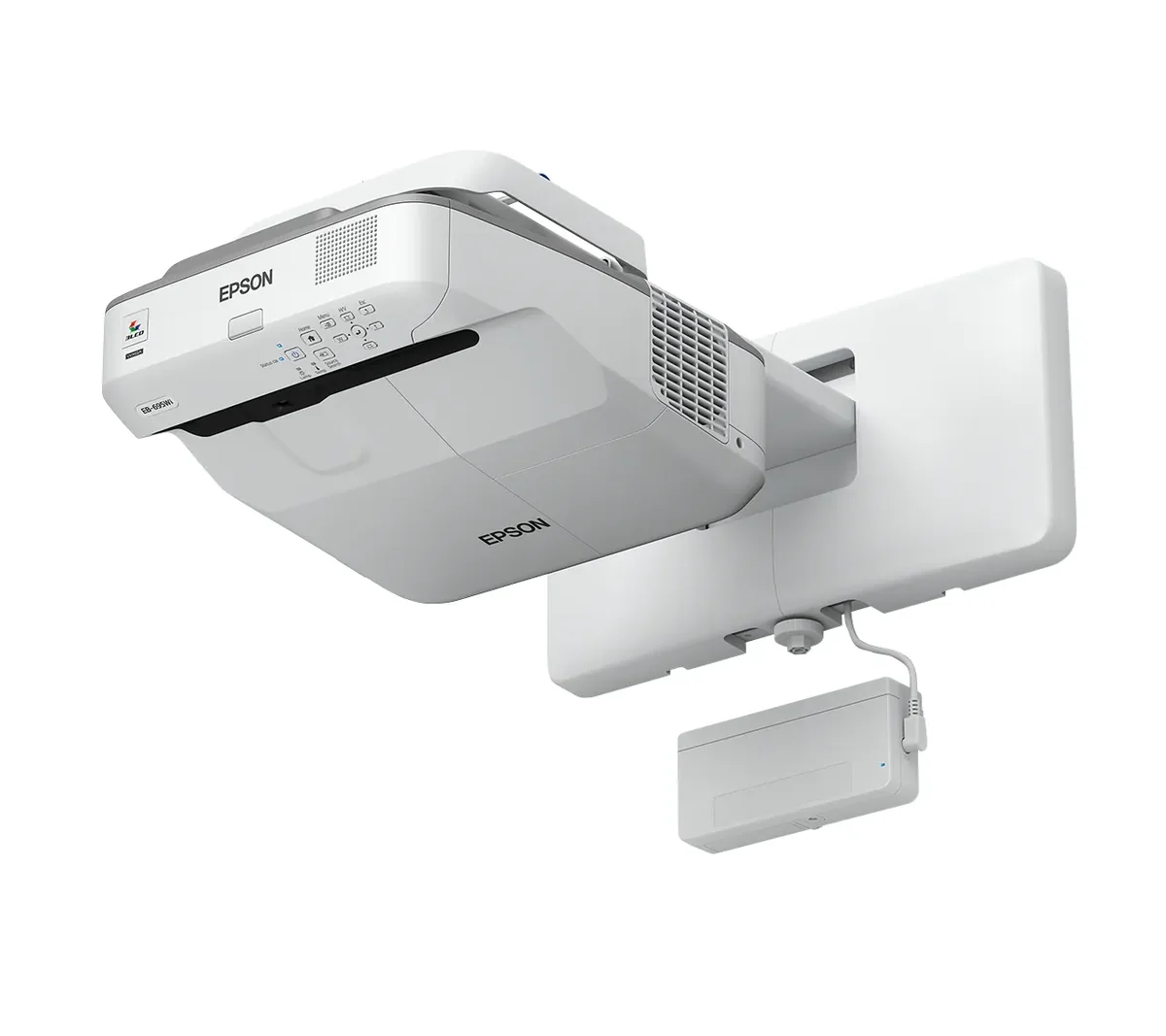 Epson EB-695Wi Ultra Short Throw 3LCD WXGA 3500 ANSI lm -projektori, valkoinen/harmaa