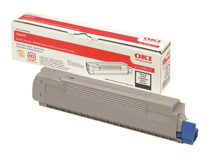 OKI - Sort - alkuperäinen - tonerpatron - C8600cdtn, 8600dn, 8600n, 8800cdtn, 8800dn, 8800n, 8800cdtn, 8800dn, 8800n