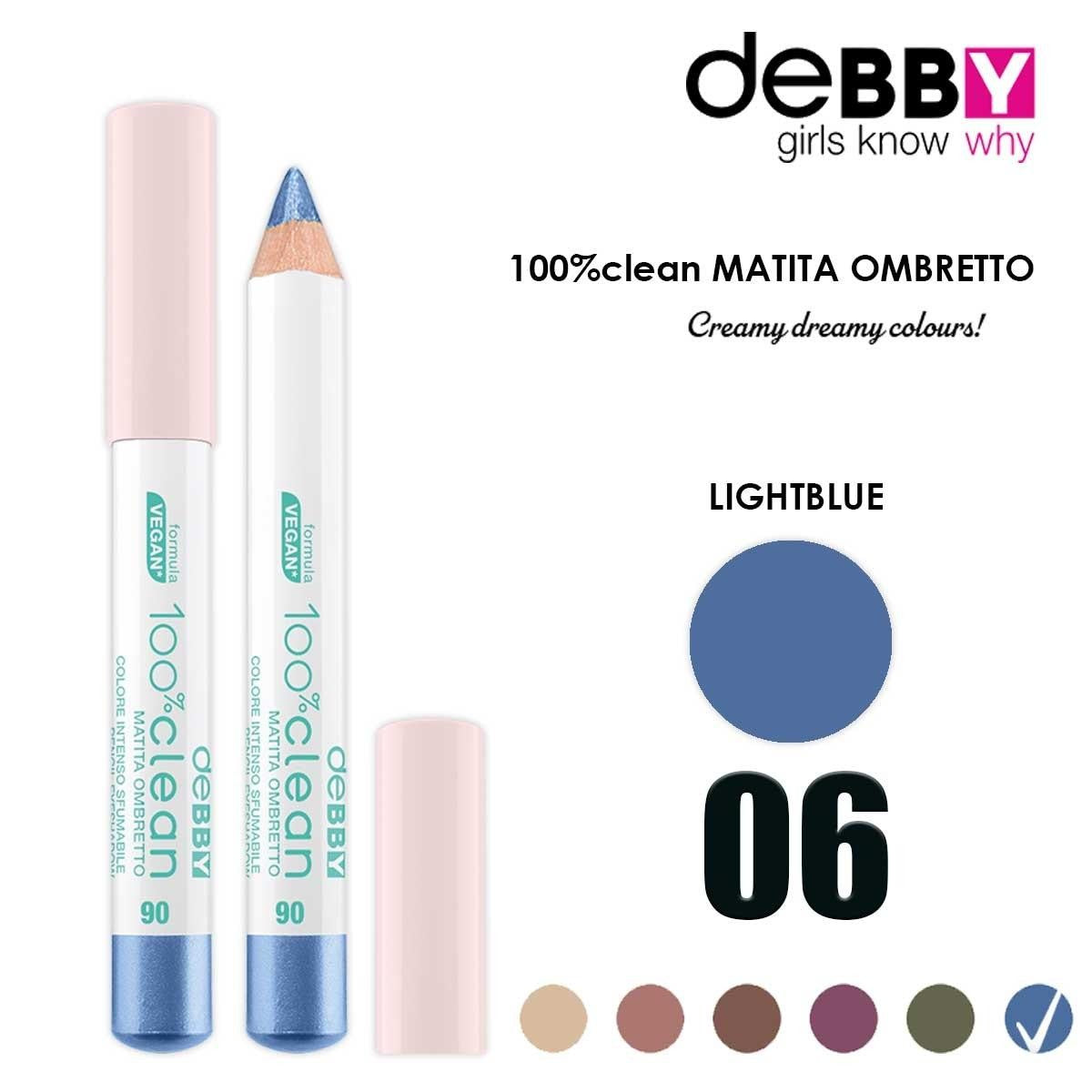 Debby Jumbo-luomiväri 100% Clean 06 Lightblue