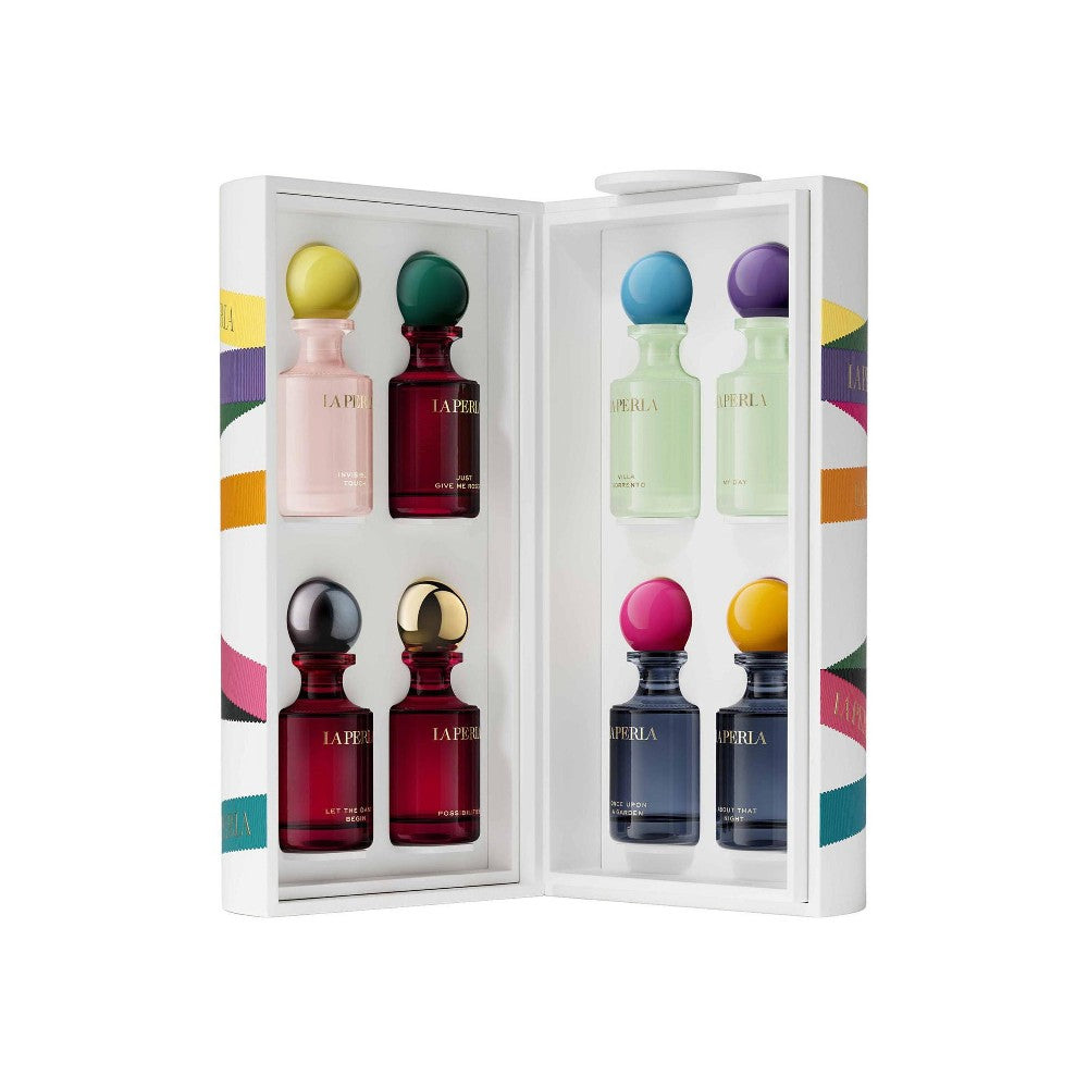 La perla Set Collection Discovery Eau De Parfum naisille 8 kappaletta 12 ml