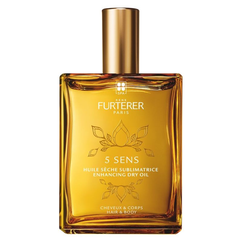 René Furterer 5 Sens vahvistava kuivaöljy vartalolle ja hiuksille 100 ml
