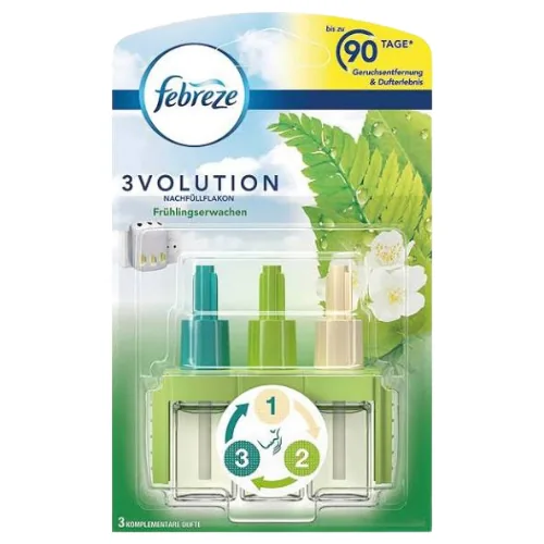 Febreze 3Volution Spring Awakening Sähköisen Ilmanraikastimen Täyttöpullo – 20 ml