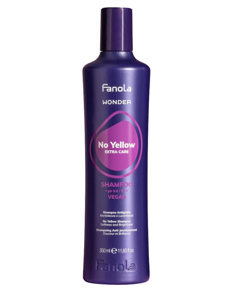 Fanola Wonder No Yellow Shampoo Softness And Shine 350 ml
