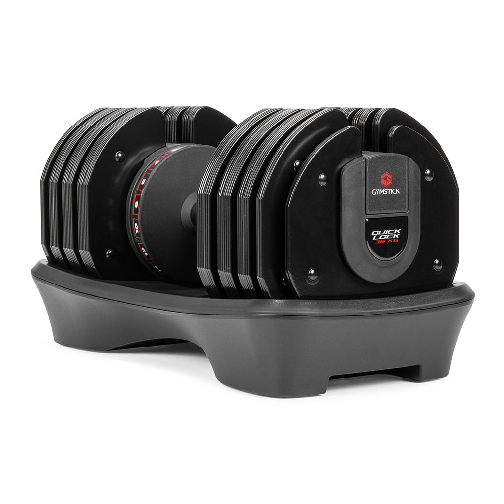Gymstick Quick-Lock Säädettävä Käsipaino 36kg