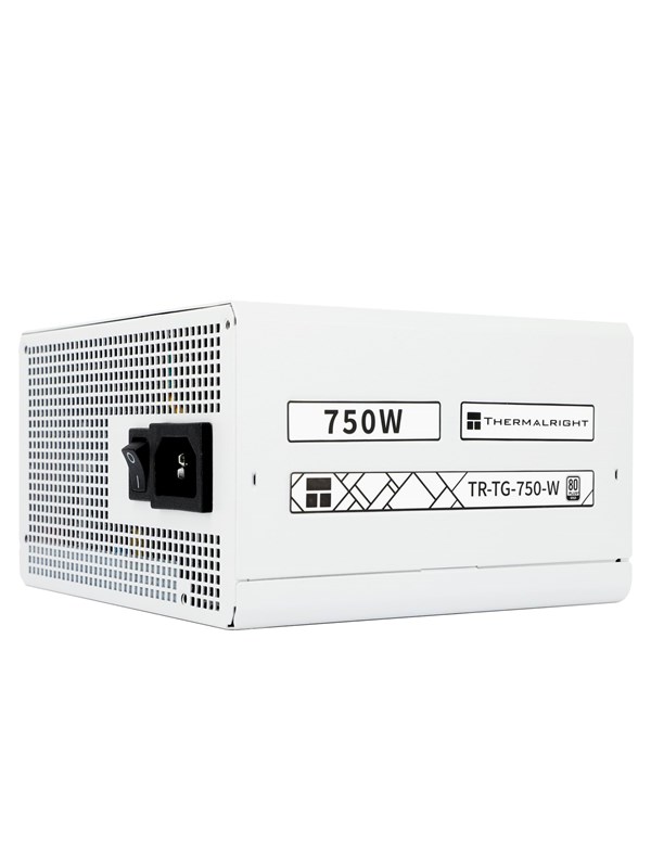 Thermalright TG (Modular) Valkoinen - Virtalähde - 750 Watt - 120 mm - ATX 3.0 - 80 Plus Kulta sertifioitu