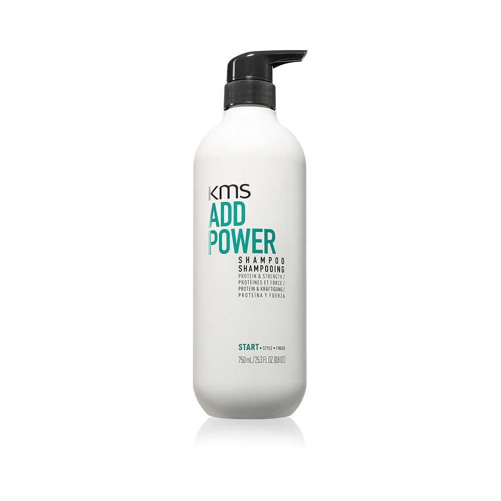 KMS Addpower Shampoo herkille ja velttoille hiuksille 750 ml