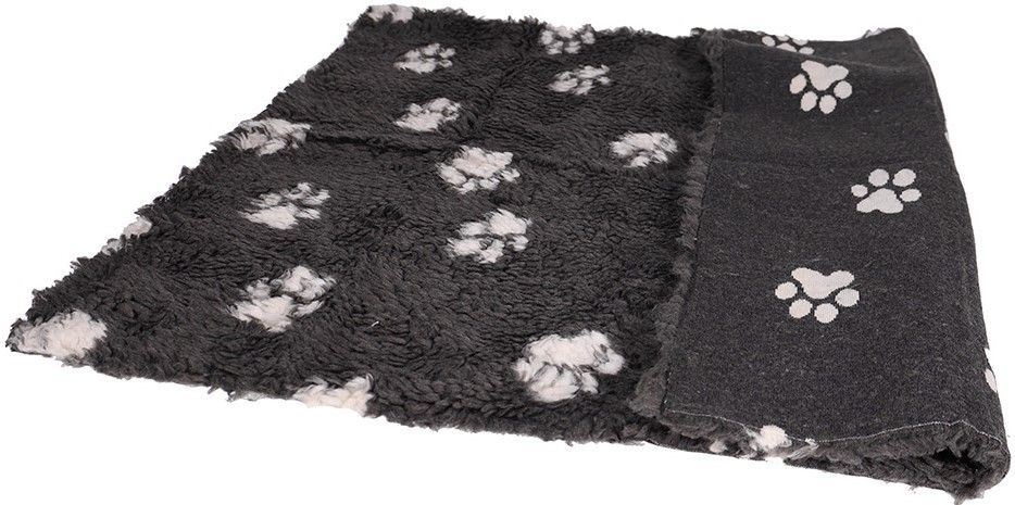 Active Canis Vetbed 75x100 cm Medium Grey with Paws