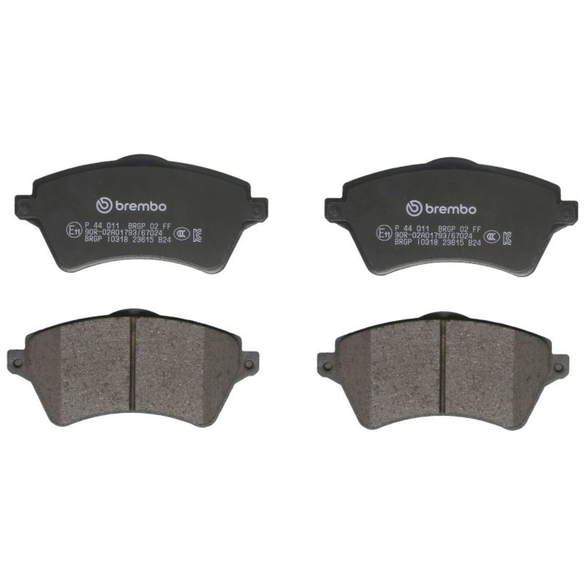 Jarrupalat, levyjarru BREMBO P 44 011