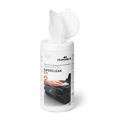 DURABLE Tietokoneen puhdistusliina SUPERCLEAN BOX 570802 Vastaa: N/A