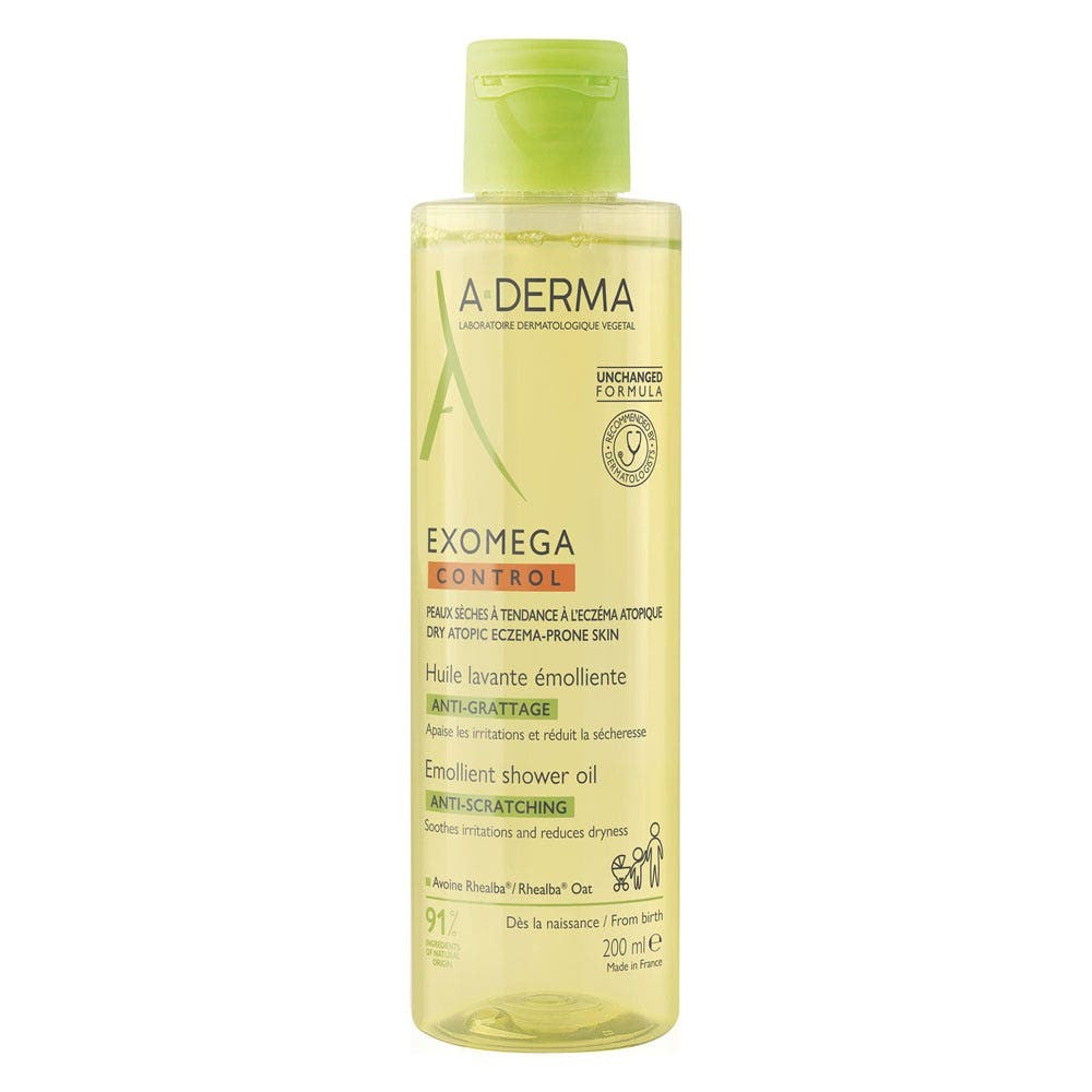 TO-Derma Exomega Control Pehmentävä Anti-Scratch Cleansing Oil 200ml
