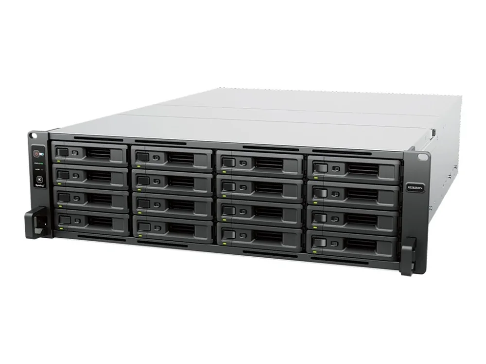 SYNOLOGY RS2825RP+ 16-väyläinen RackStation AMD Ryzen Embedded V1780B 8GB DDR4 ECC UDIMM (8GB)