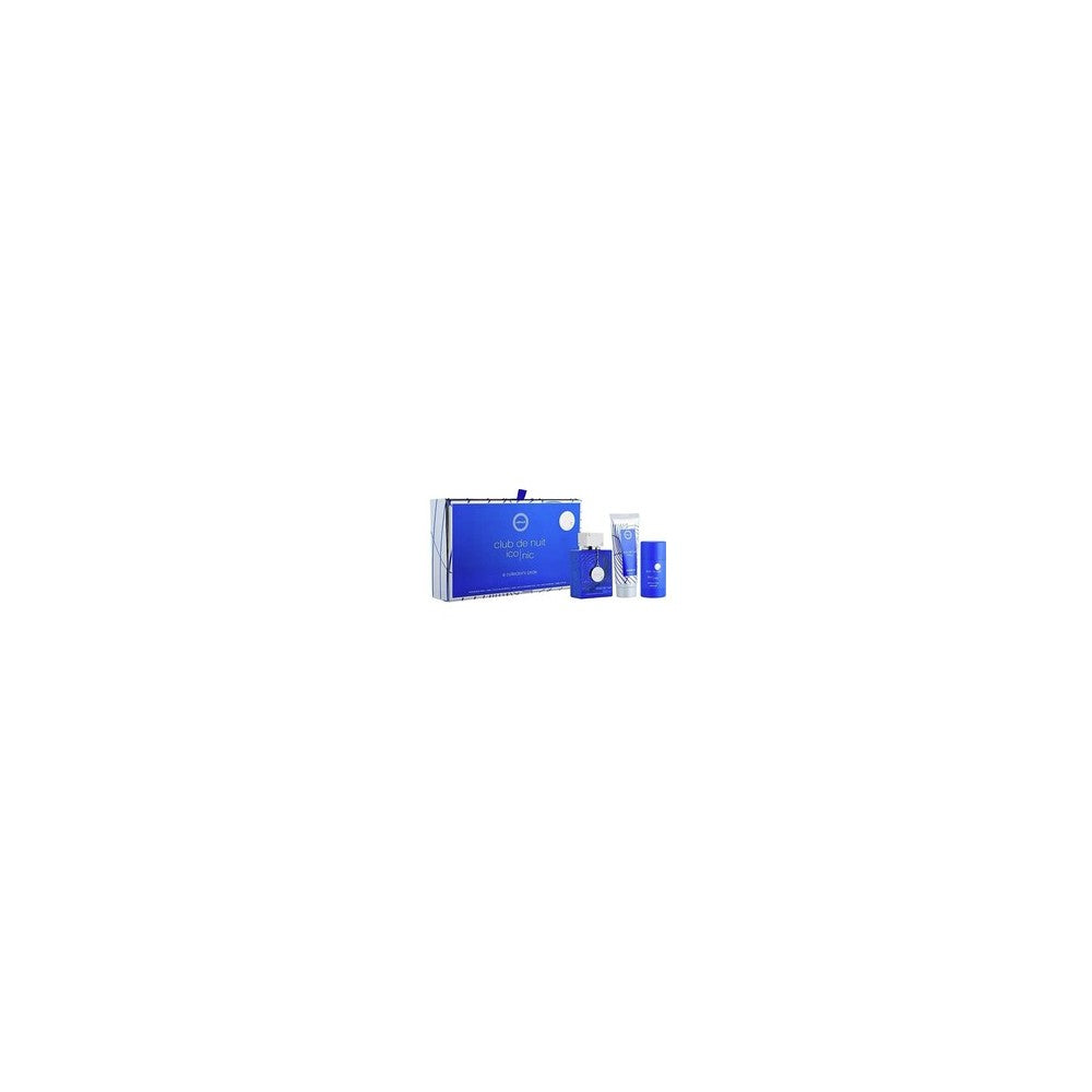 Armaf Club De Nuit Blue Iconic -lahjasetti EDP 105 ml, suihkugeeli 100 ml ja deodorantti 75 g - 105 ml