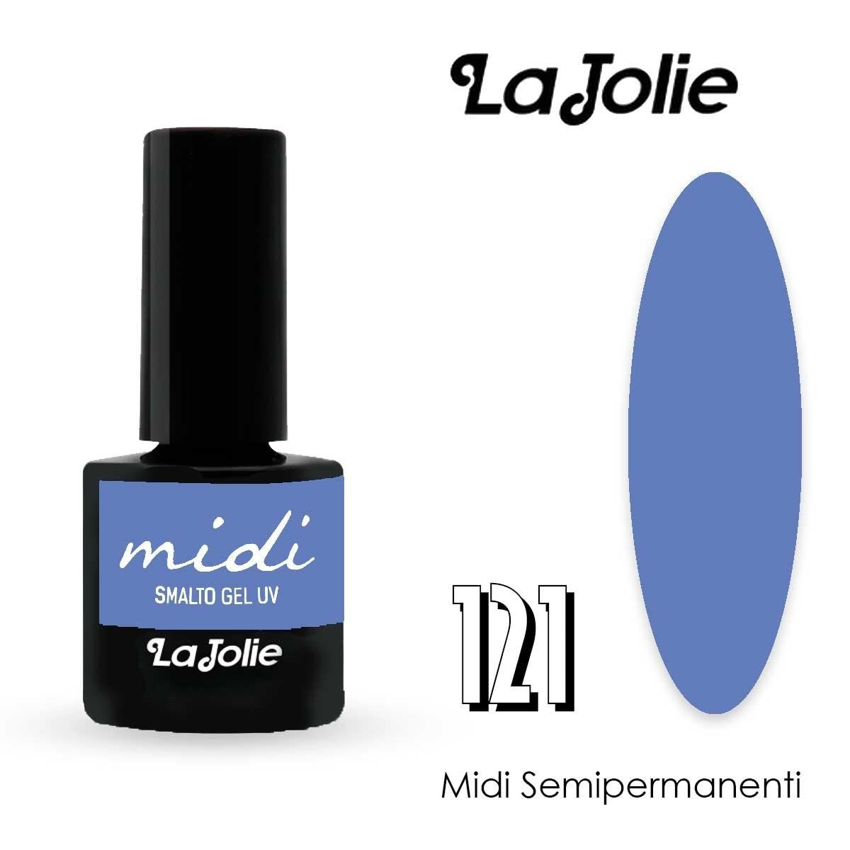La jolie semi-permanent 7 ml nro 121