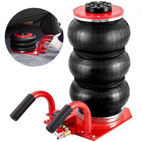 VEVOR Triple Bag Air Jack 3 Ton/6600 lbs Pneumatic Jack for Car SUV Lifting