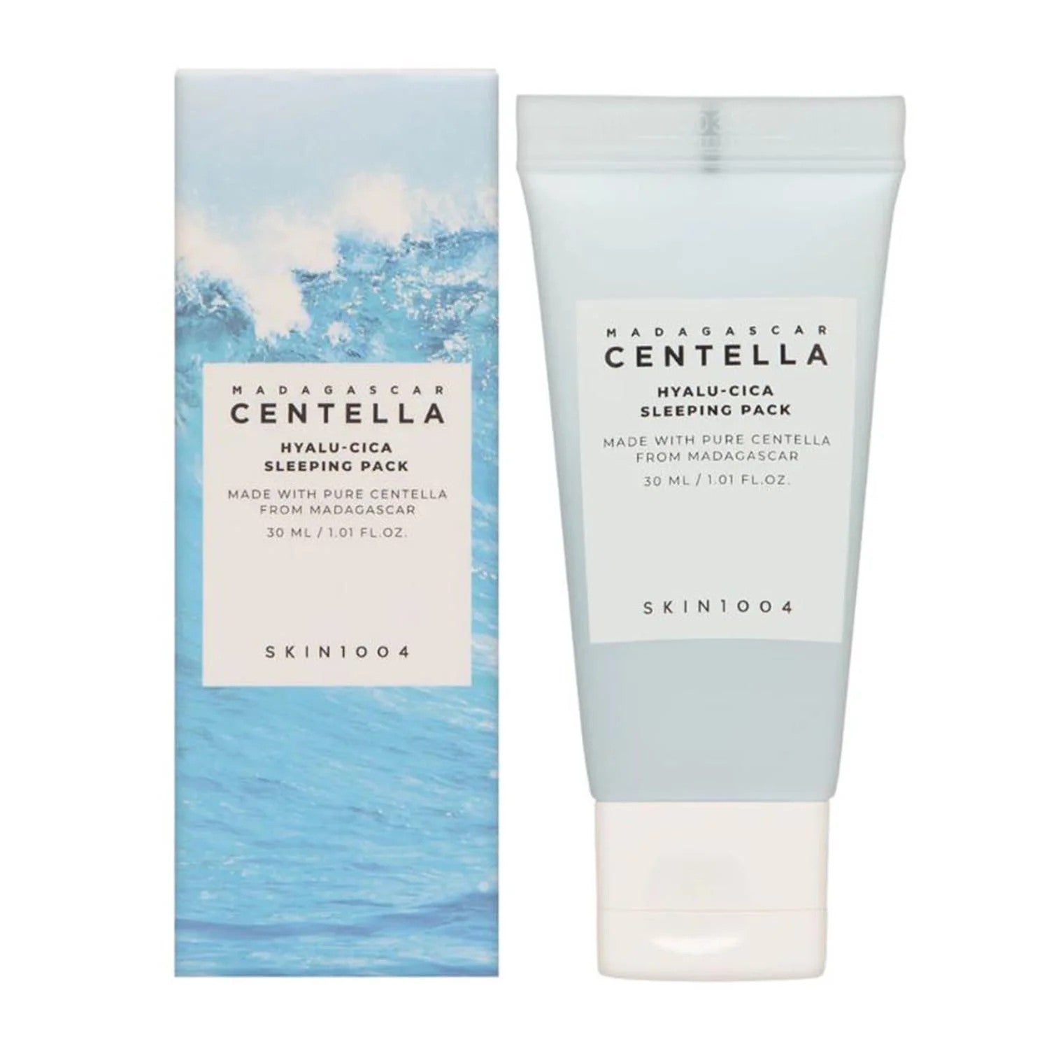 Skin1004 Hyalu-Cica Sleeping Pack - Kosteuttava yönaamio - 30 ml