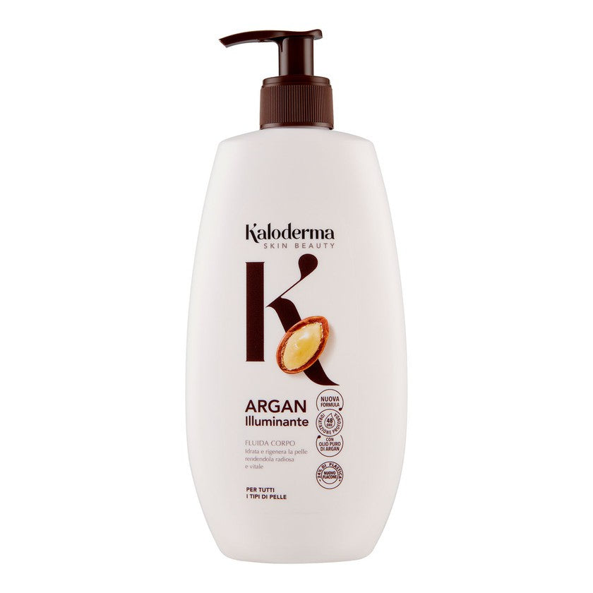 Kaloderma Fluido Vartalo Argan Heleyttävä Kaikille Ihotyypeille 400 ml