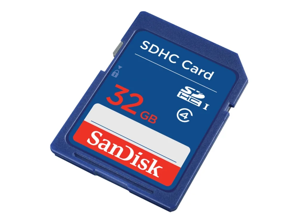 SanDisk Standard - Flashhukommelseskortti - 32 GB - Luokka 4 - SDHC