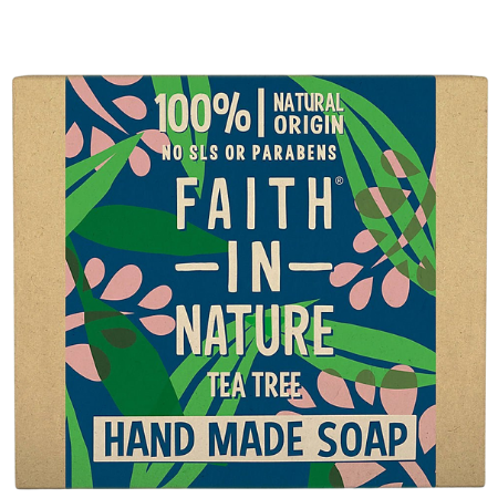 Faith In Nature Vegaaninen käsisaippua Teepuu - 100 g