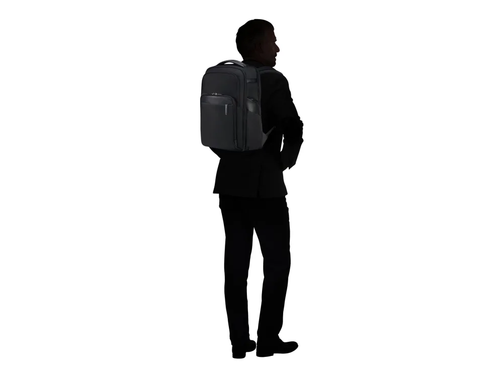 Samsonite Evosight Reppu sopiva Laptop 14.1" | Musta