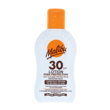 Malibu SPF 30 Korkea Suoja Vedenkestävä Aurinkovoide - 200 ml
