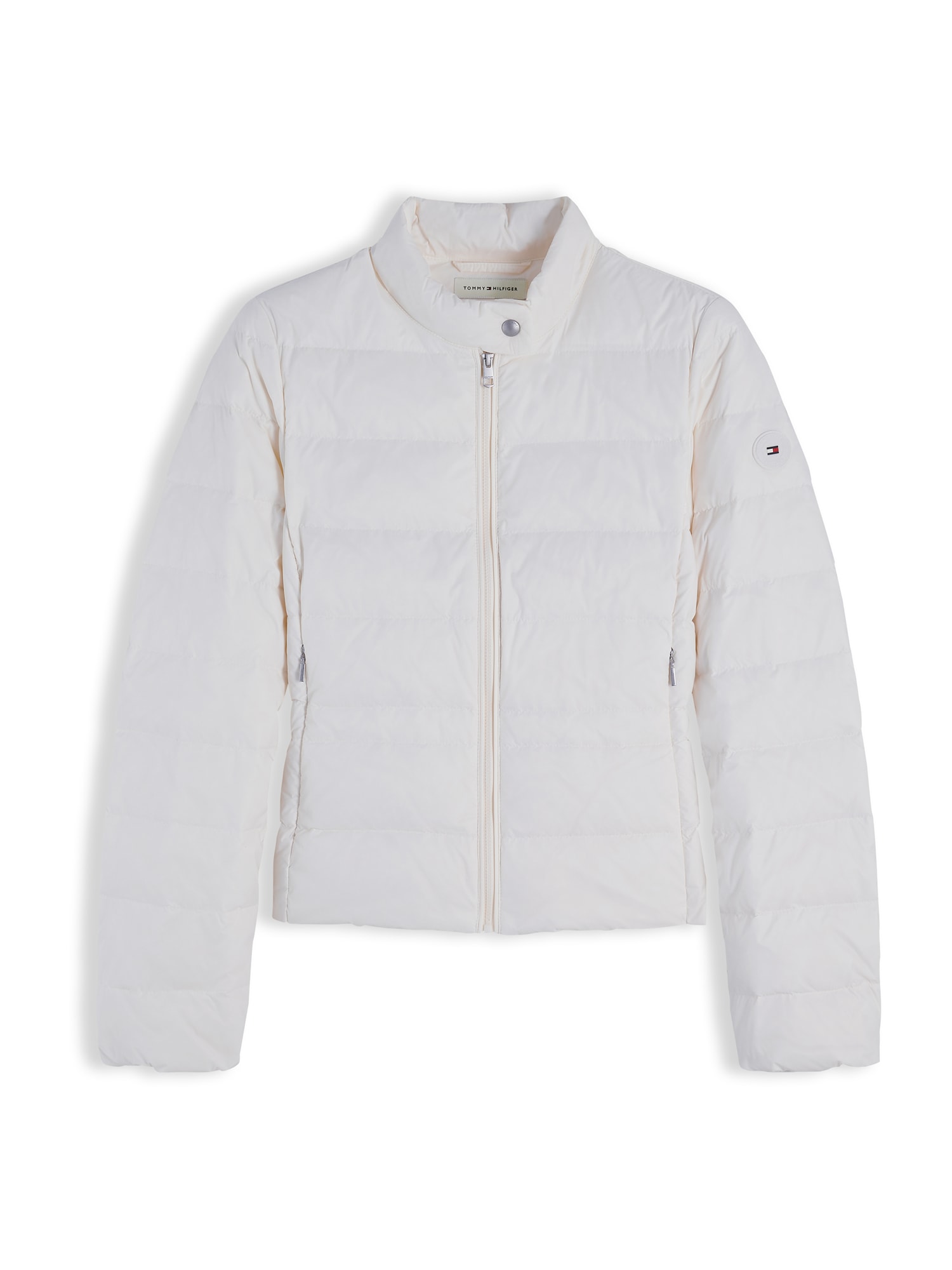 TOMMY HILFIGER Välikausitakki  valkoinen