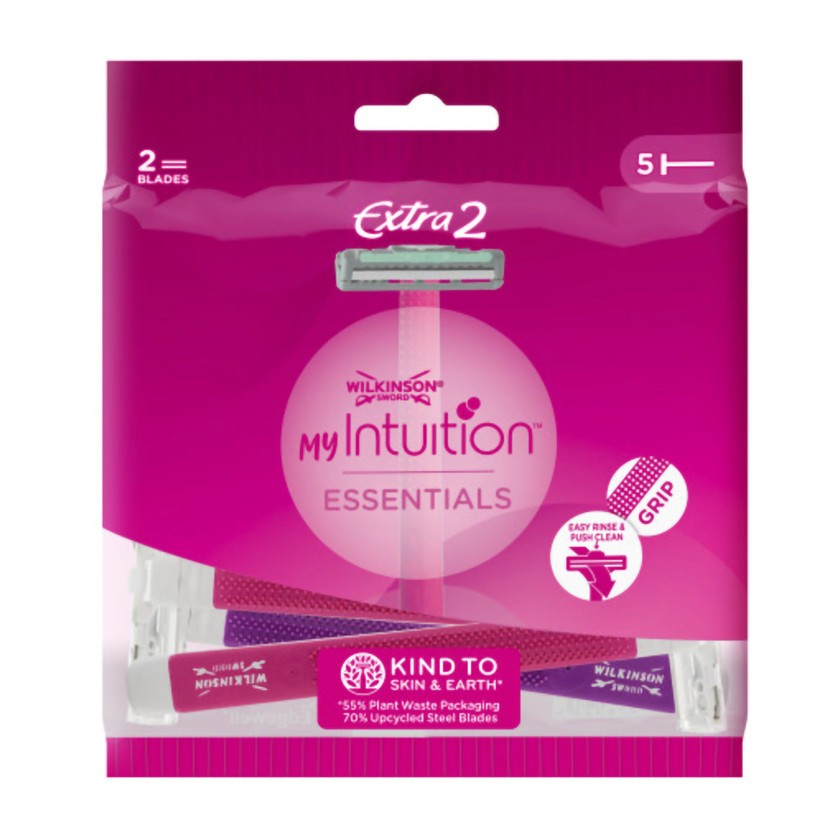 Wilkinson Extra 2 My Intuition Essentials Partahöylä 5 kpl.