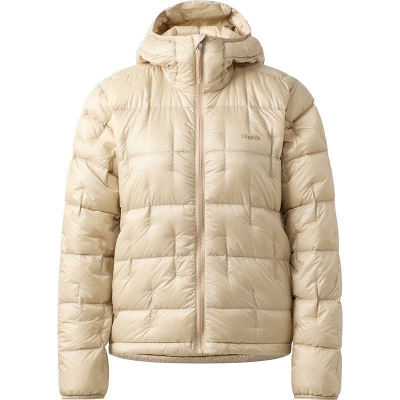 Haglöfs Hede Down Hood Women Chalk Beige - XS