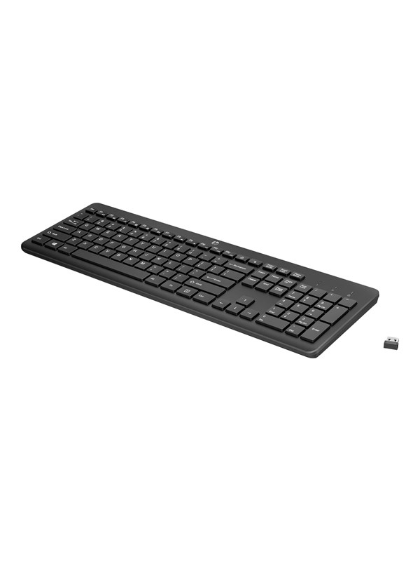 HP 230 -langaton näppäimistö, musta US/EURO layout