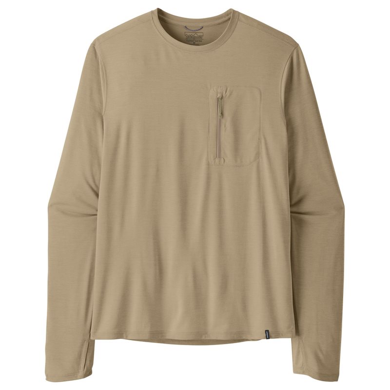Patagonia M's L/S Cap Cool Sun Shirt Seabird Grey - Light Seabird Grey X - M
