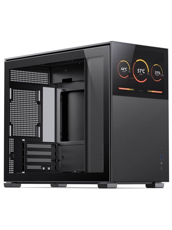Jonsbo D31 screen - black - Kotelot - Minitower - Musta