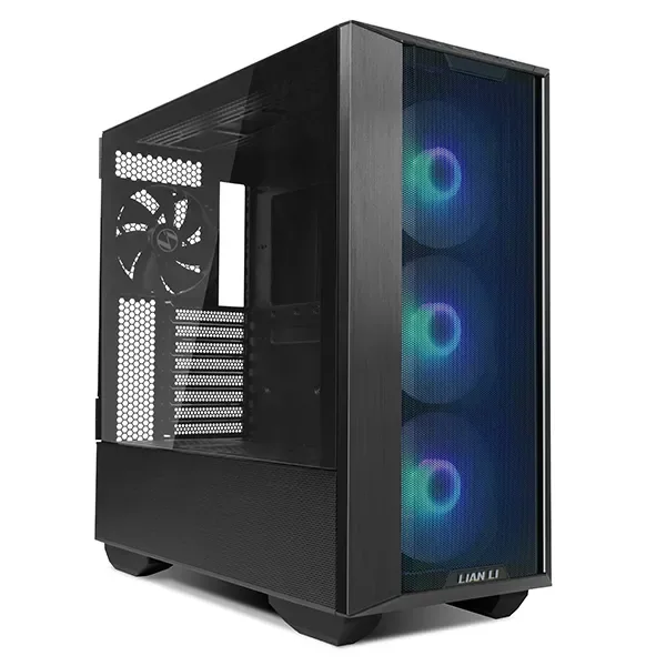 Lian Li LANCOOL III RGB -miditornikotelo ikkunalla, musta