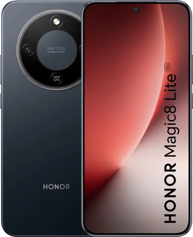 Honor Magic 8 Lite älypuhelin 8/512 GB (musta)