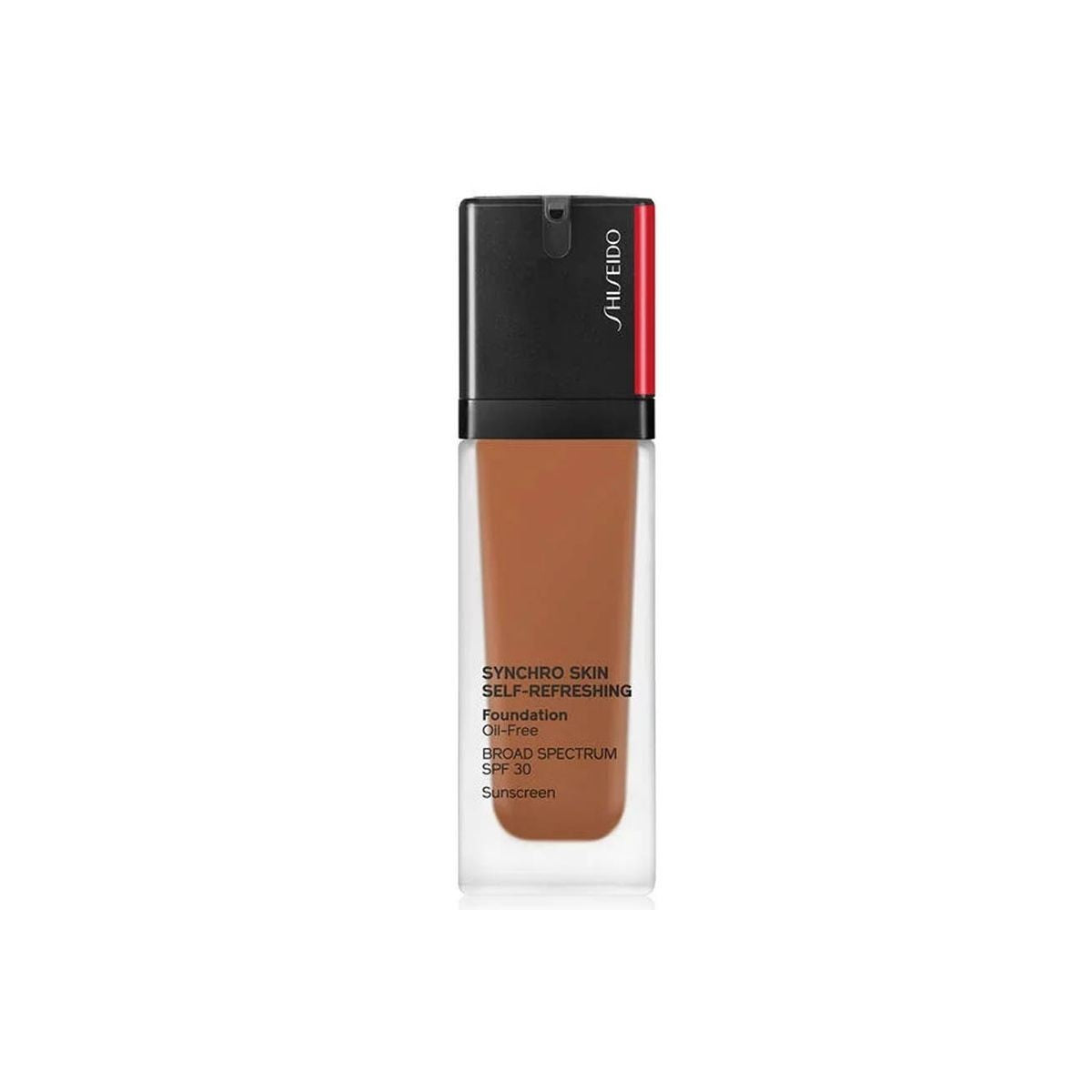 Shiseido Synchro Skin Self-Refreshing Foundation SPF 30 - Pitkäkestoinen meikkivoide 30 ml 410 Kupari