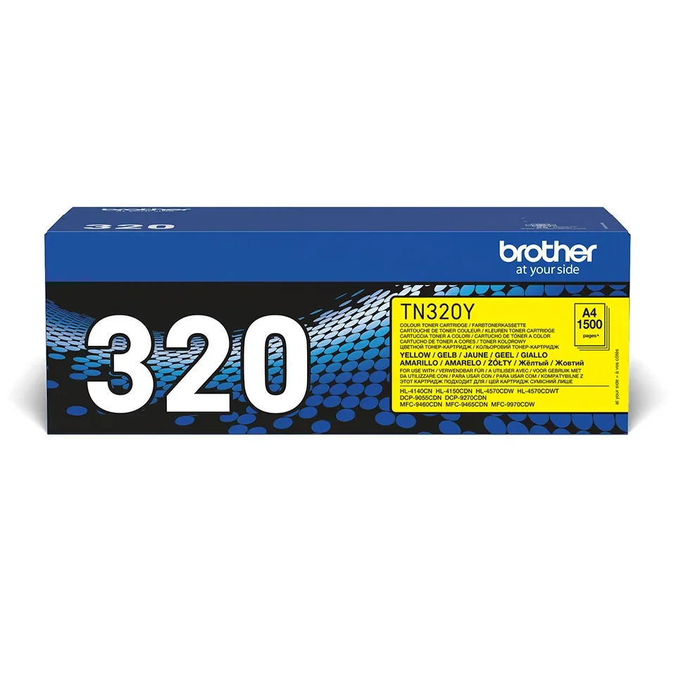 Brother TN-320Y-laservärikasetti, keltainen