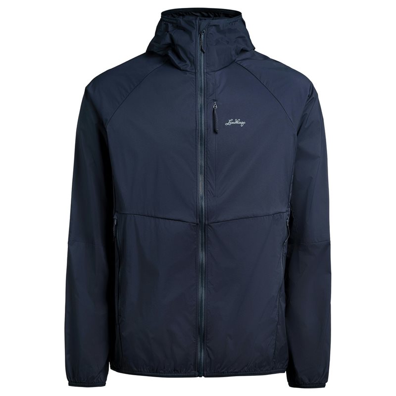 Lundhags Tived Light Windbreaker Jacket M Deep Blue - L